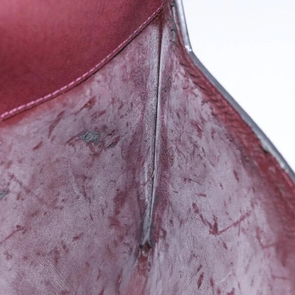 LOUIS VUITTON Taiga Document Case Clutch Bag Acajou M99087 LV Auth JB083 - Picture 15 of 16